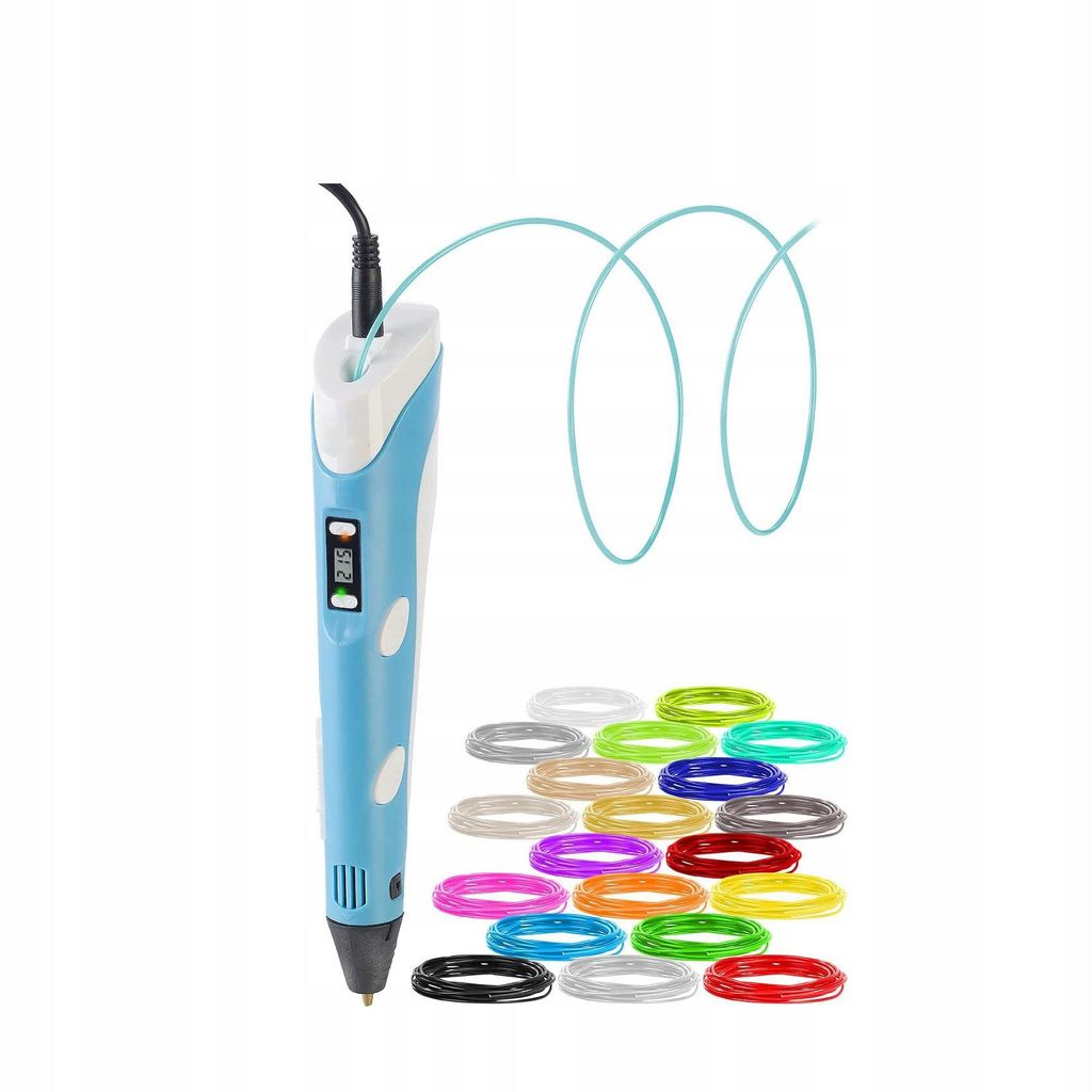 Montessa 3D Stift Set für Kinder – 110 m PLA Filament in 22 Produktbild 