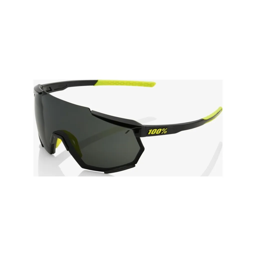 Lunettes Cyclisme 100% Racetrap Smoke Lens - Idéal Route et VTT Cross