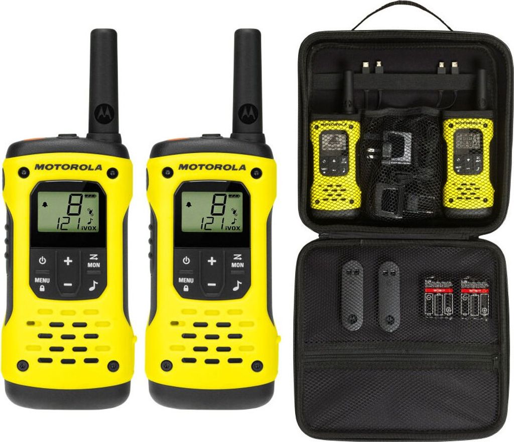 Walkie-Talkie Motorola T92H2O (2 Pcs) Gelb Schwarz Produktbild 23