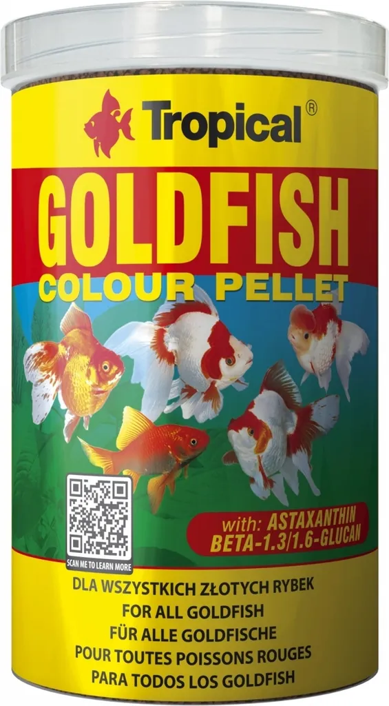 Granulés Flottants Goldfish Colour Pellet 1000 ml pour Bassins et Bacs