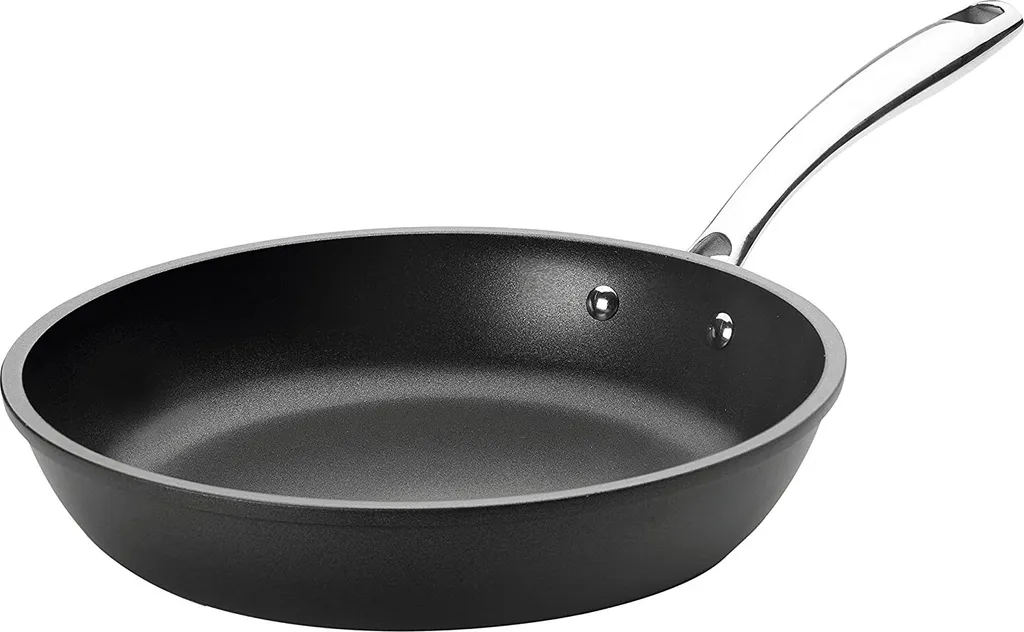 Lacor Voga Padella 24cm Alluminio Nero - Essenziale per Induzione