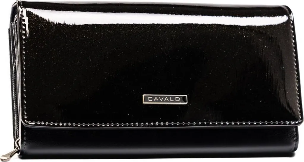 Portefeuille cuir RFID Cavaldi DHPN28LAK avec blocage de sécurité