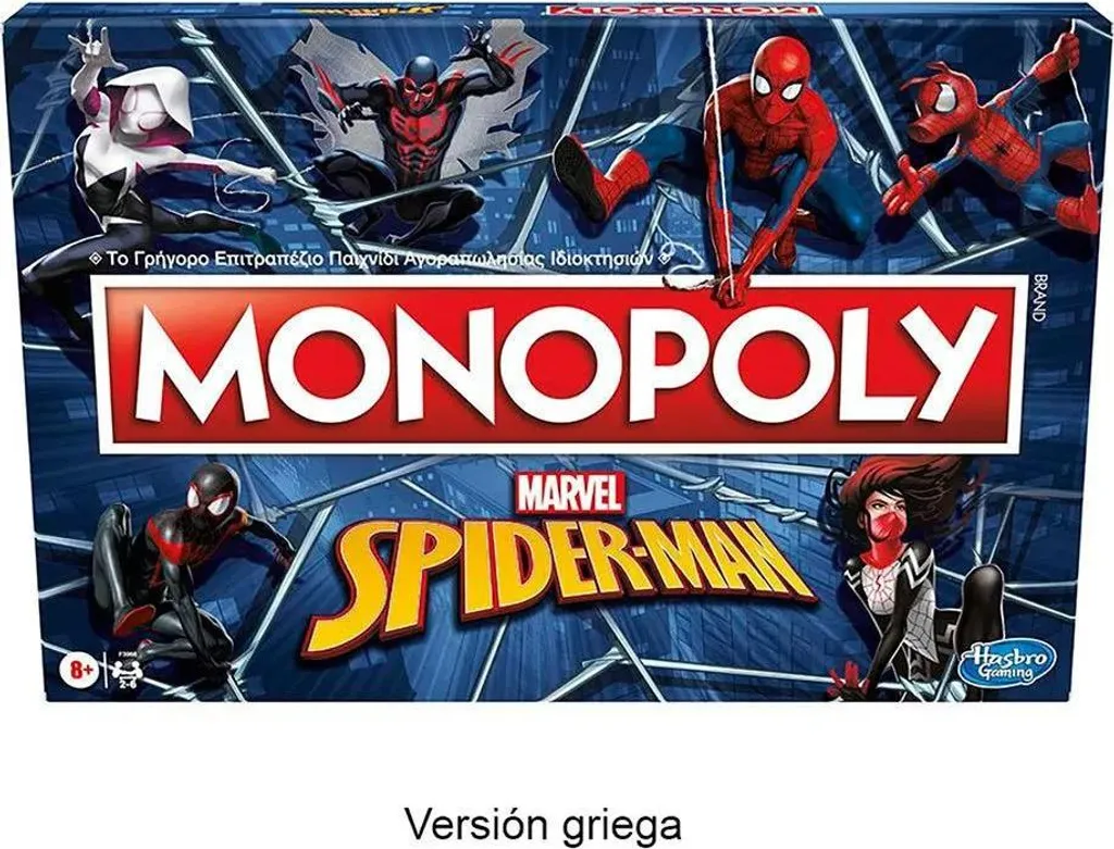 Jeu de Plateau Monopoly F3968 Stratégie Incontournable dès 8 Ans