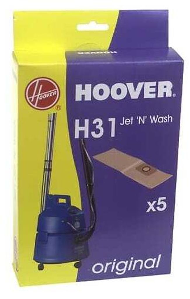A product box for Hoover vacuum cleaner bags.