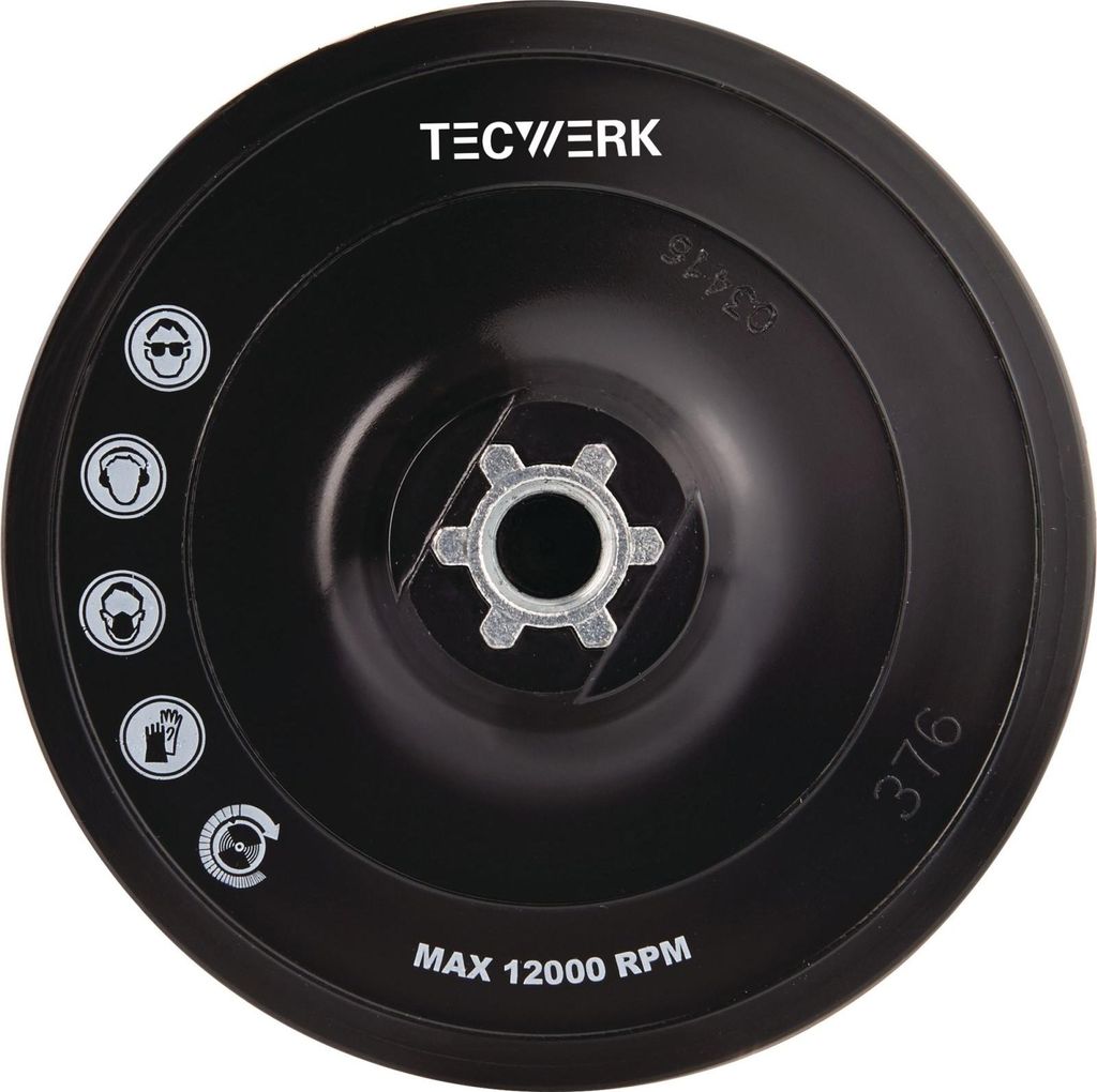 Tecwerk Stützteller M14 kletthaftend - 1 Stk.