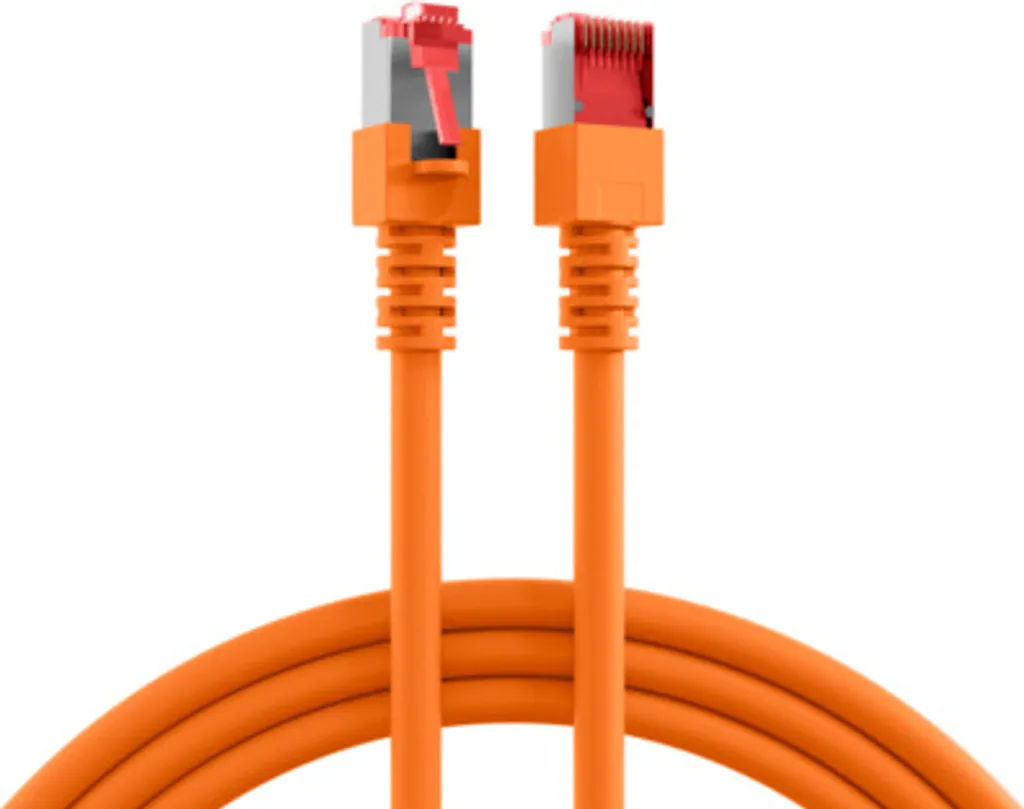 EFB K5516.0,5 EFB RJ45 Patchkabel S/FTP, Cat.6, LSZH, 0,5m, orange