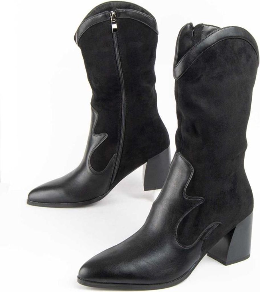 Montevita Absatzstiefel Tejan8 Schwarz