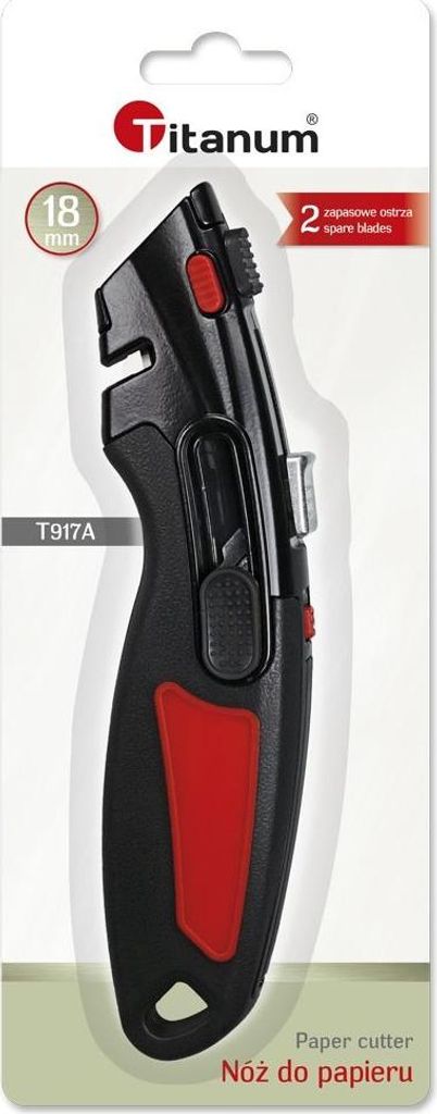 Tapetenschneider 18mm ergonomisch Titanum
