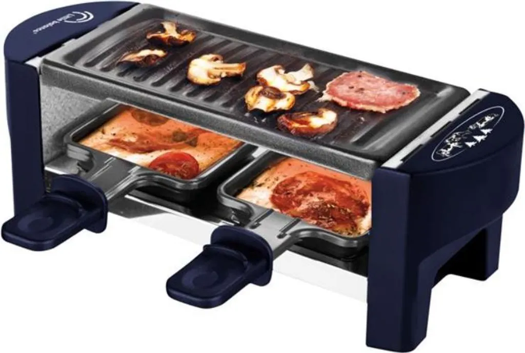 Raclette Duo Bleu Nuit pour Dîner Romantique Meuuuh...! 8616 Compact