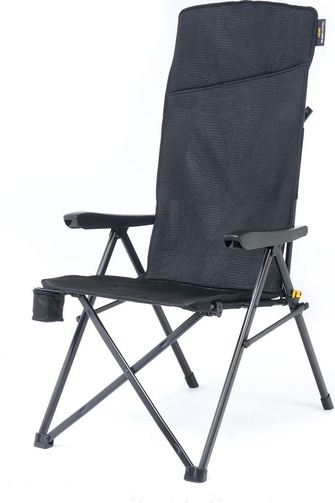 Uquip Justy XL Air Mesh Campingstuhl black