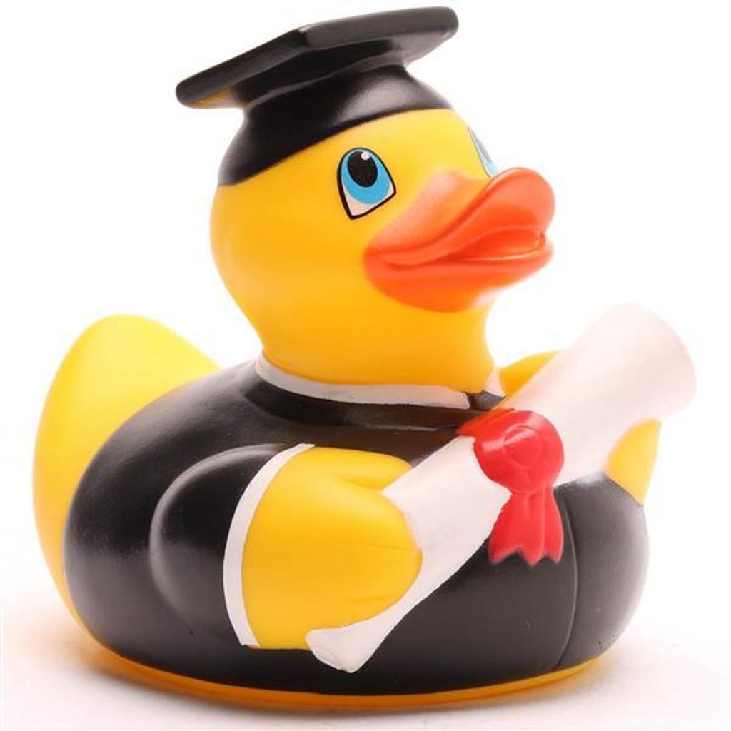 Badeente Akademiker Oxford Vinyl 9 cm