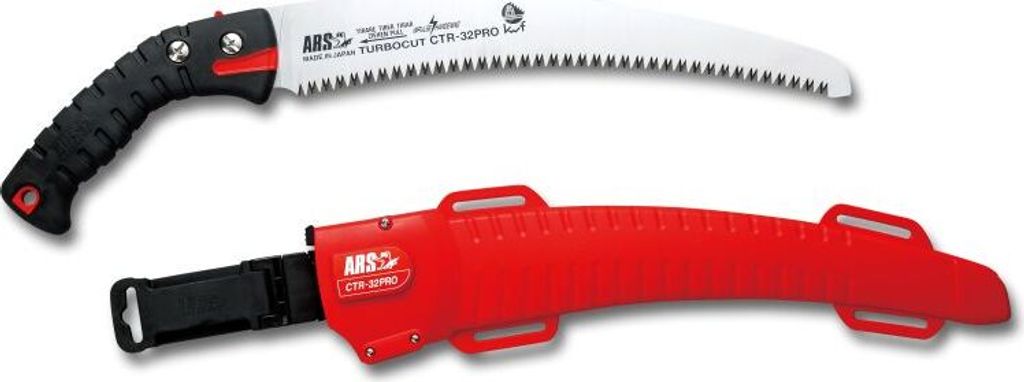 ARS Handsäge CTR-32PRO | Stärke von 1,50 mm und einer Zahnweite von 4,0 mm | KWF-gebrauchswert- | Gesamtlänge 480 mm