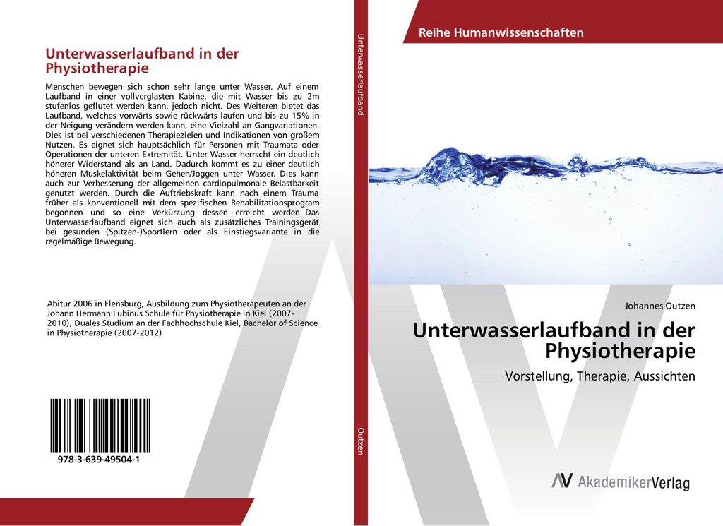Unterwasserlaufband in der Physiotherapie