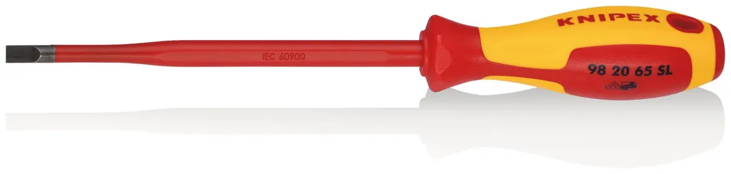 Cacciavite per Viti a Taglio KNIPEX 98 20 65 SL Slim 1000V VDE