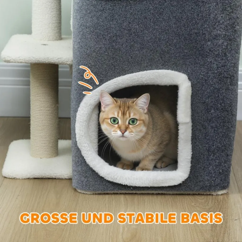 Arbre à chat robuste pour protéger vos meubles contre les griffes