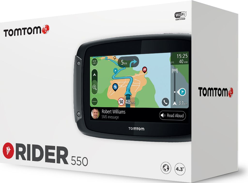 TomTom Rider 550 World Navigationssystem