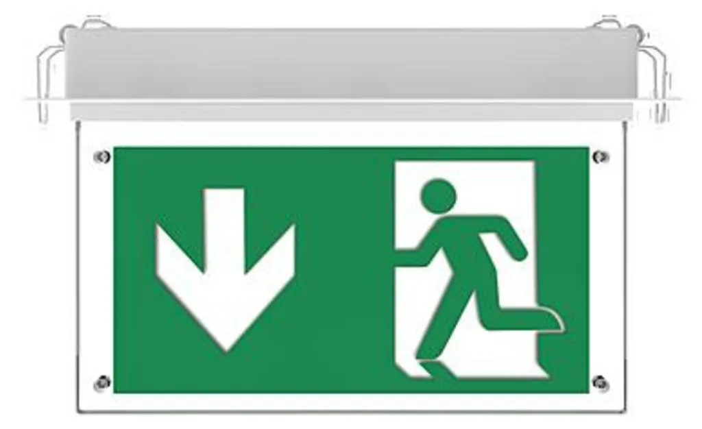 Solution Sécurité Incendie Bloc LED Encastré 4H NBB ESCAPO-2-V 910122005