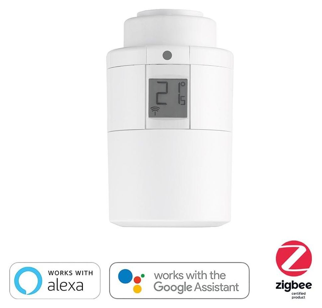 Danfoss Ally Smart Heizkörperthermostat, Zigbee, kompatibel mit Alexa