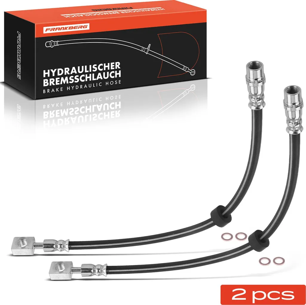 2x Flexible de Frein Avant Frankberg pour VW Polo 6N et Seat Arosa 6H