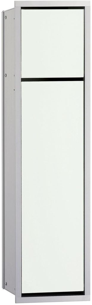 EMCO Emco WC-Modul ASIS 150 Unterputz, 654mm chrom/schwarz