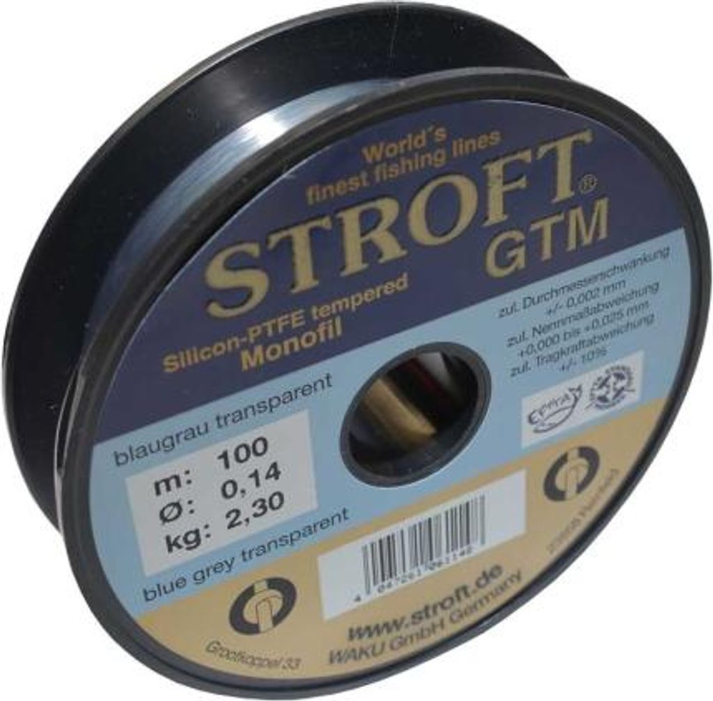 STROFT GTM monofilný vlasec 100m 0.160mm-3kg Obrázok produktu 