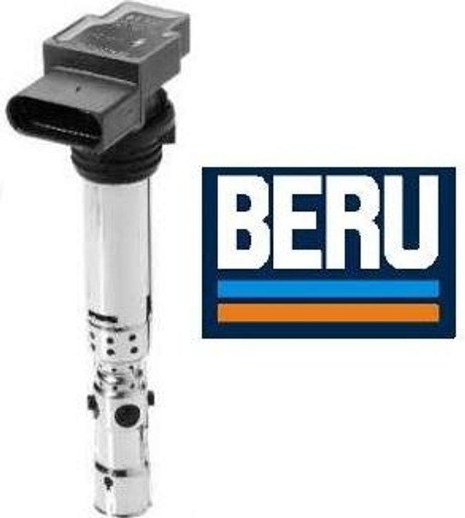 Beru Zündspule für Seat Ibiza Skoda Fabia VW Fox Polo 1.2 Produktbild 