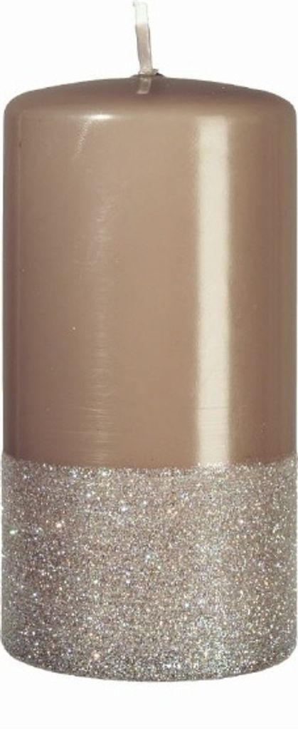 Stumpenkerzen Colour Brilliance Portobello 12x6 cm, 4 Stück