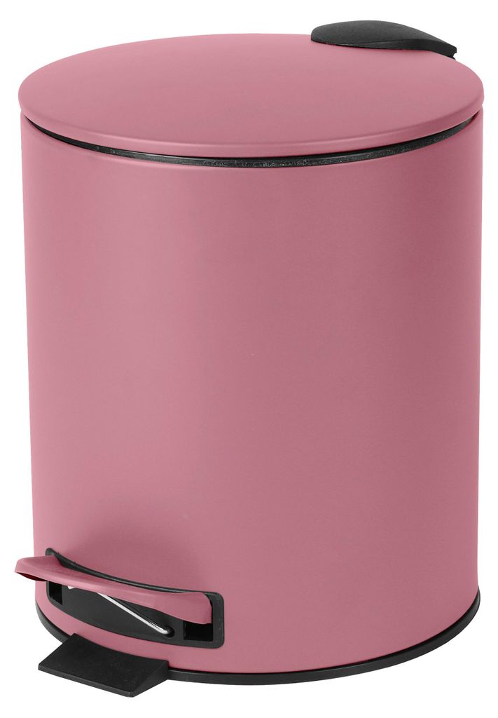 Urban Living Treteimer Toulon - blush rosa - 5L - Metall Produktbild 