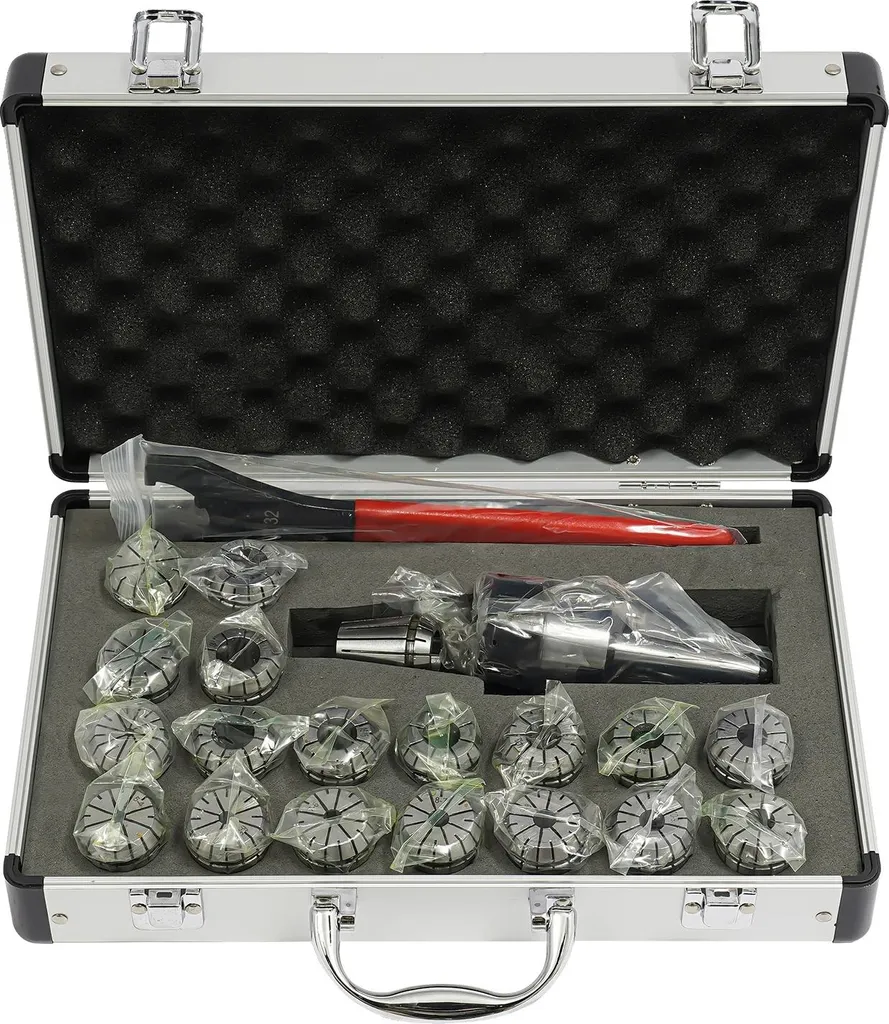 Set de 19 Pinces ER32 pour Usinage de Précision - Kit Complet en Acier