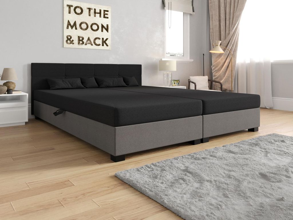 Americká postel s úložným prostorem 180x200 ROSIE 15 - Obrázek produktu 