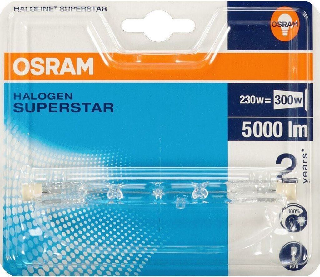 Osram Halogenlampe Haloline Superstar R7s 230W, warmweiß, Produktbild 4