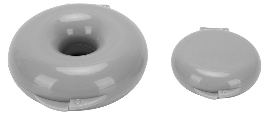 Donut-Cake-Pop-Formen-Set aus lebensmittelechtem PLA-Kunststoff, Donut-Kuchenform-Dessertform für Bäckerei, Party, Hochzeit, Grau