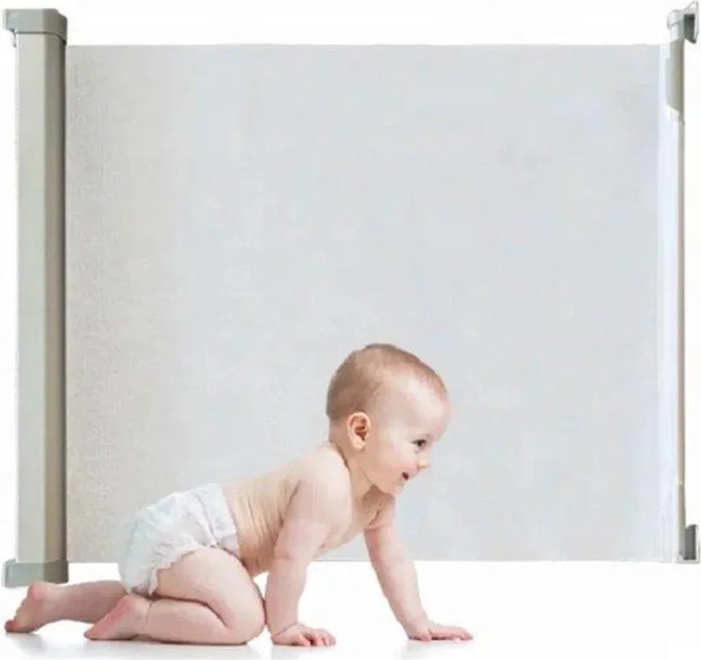 Barrière de sécurité pour escalier et porte - Protection enfants et chiens