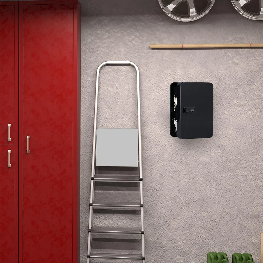 Armoire à clés blindée à serrure mécanique et code - Finition Anthracite - 3