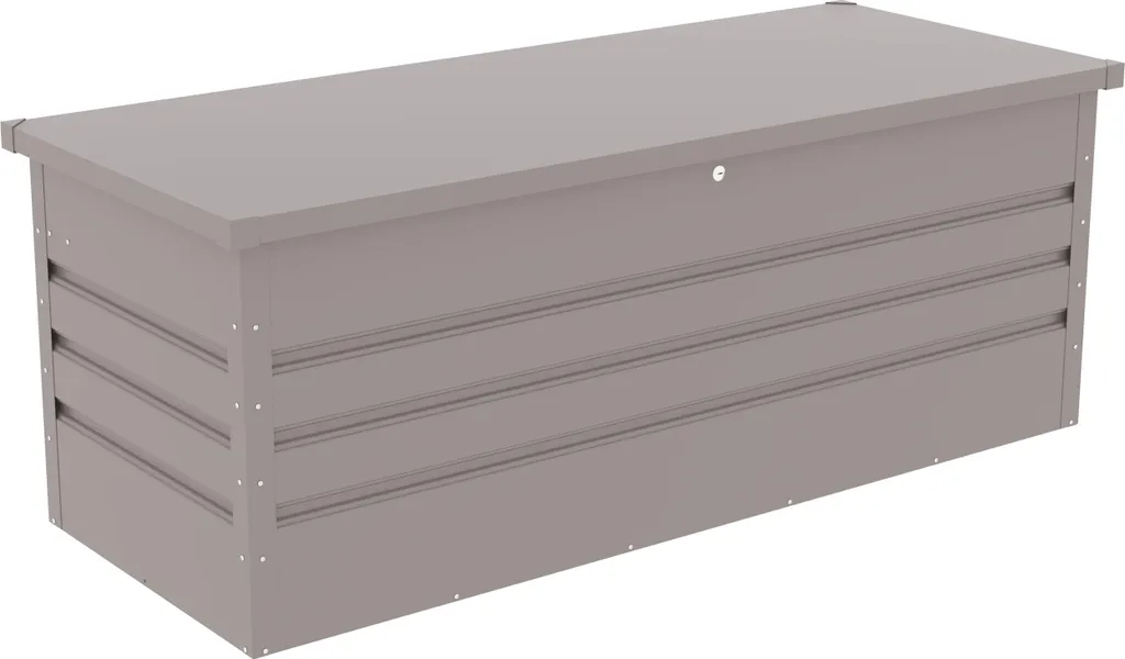 Jardinière G21 Denver 560 L en Métal Gris Anthracite pour Extérieur