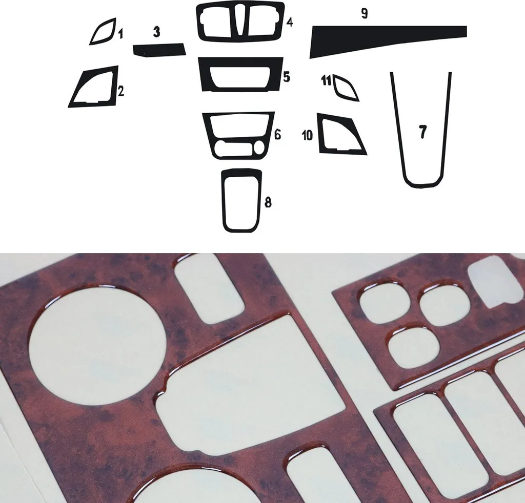 Modanature Radica Renault Megane 3 2009-2016 Kit Completo 11pz