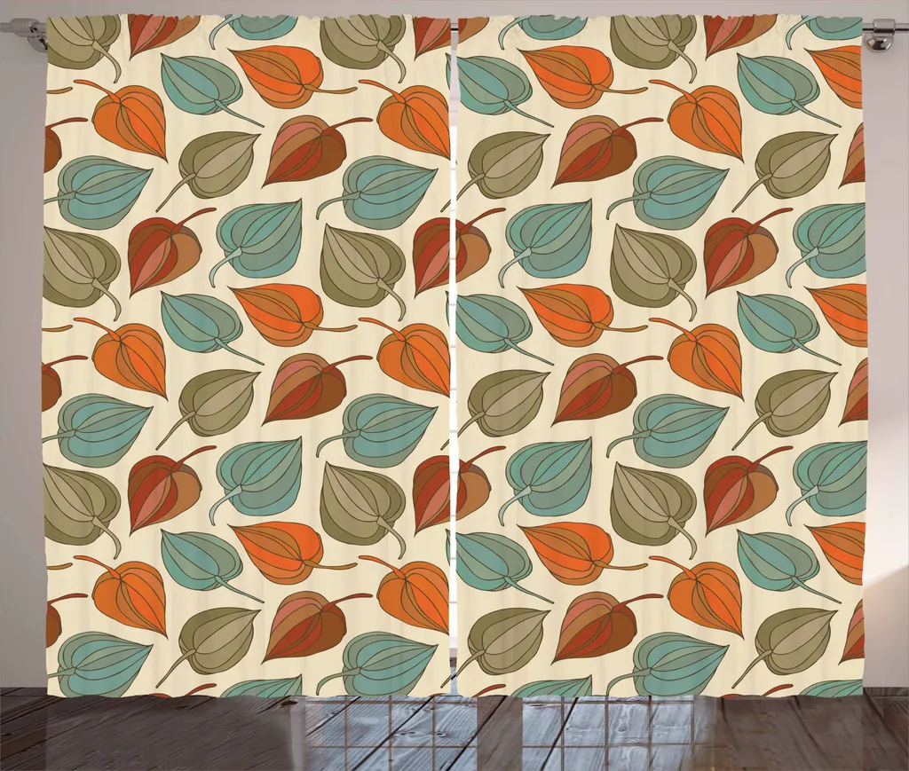 Tenda Rustica Fiori Art Nouveau 280x175 | Design ABAKUHAUS Winter - 1