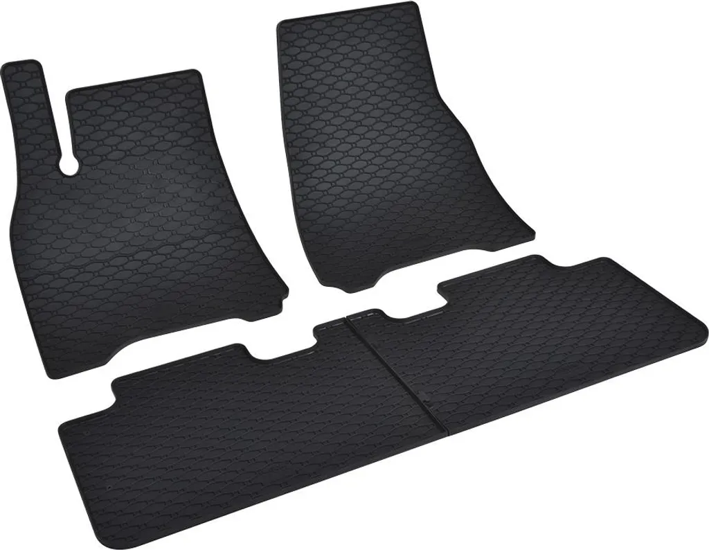 Set Tappetini Gomma Rigum Tesla Model Y 2021+ Antiscivolo