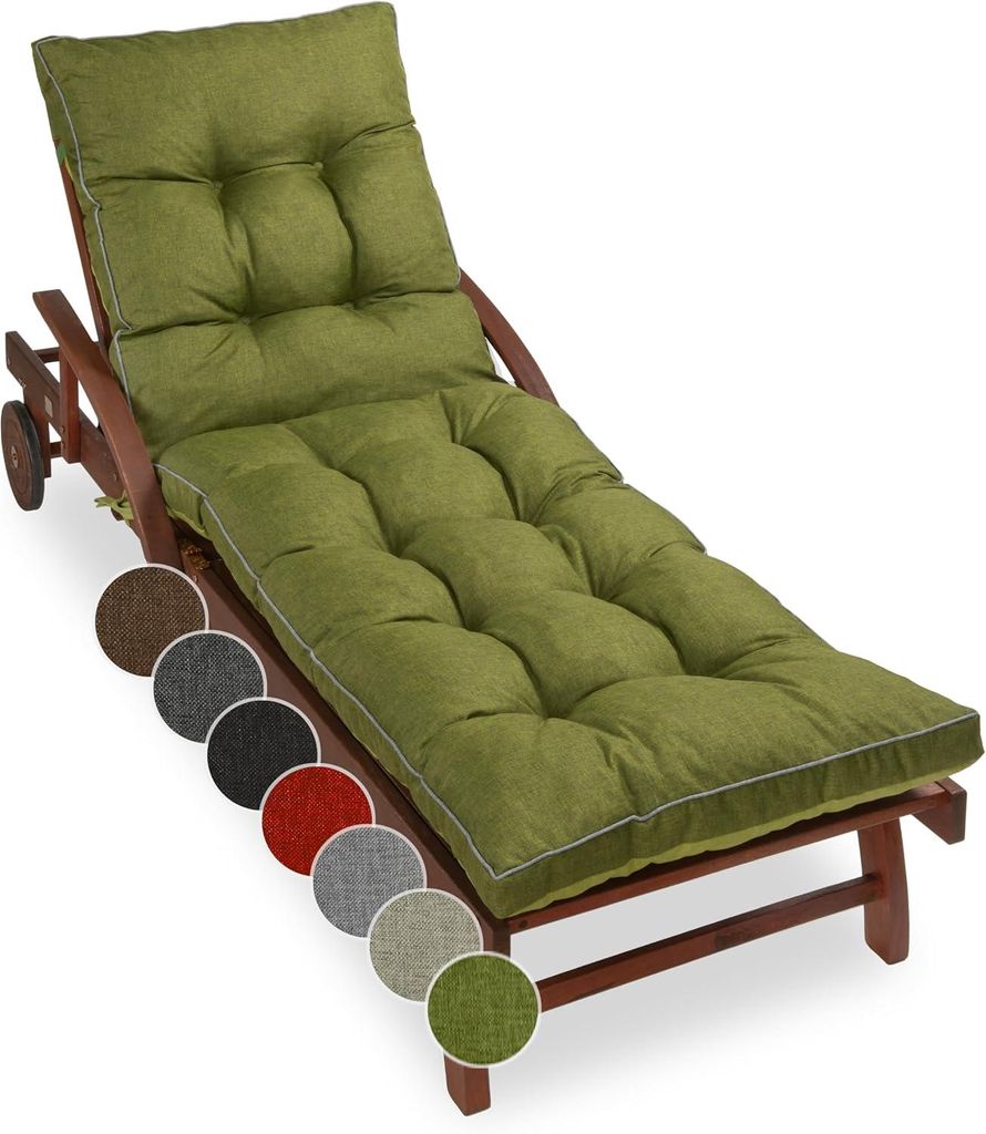 sunnypillow Liegenauflage 200 x 60 - Auflage für Produktbild 