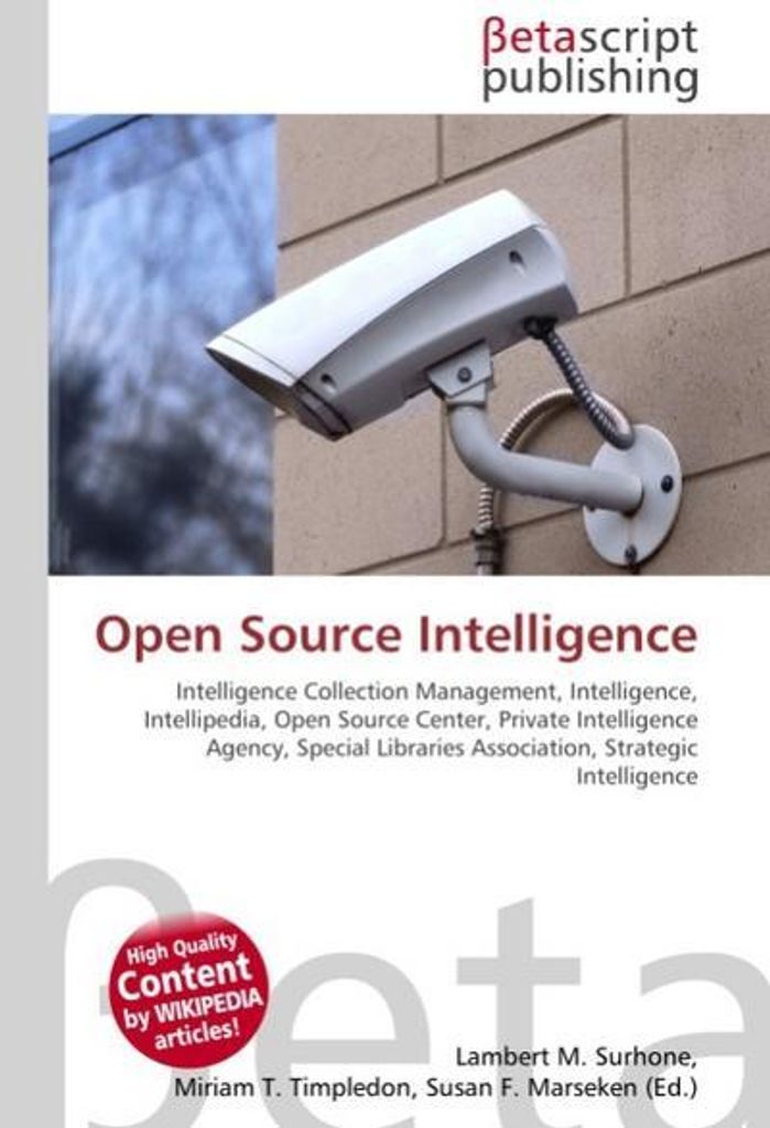 Open Source Intelligence