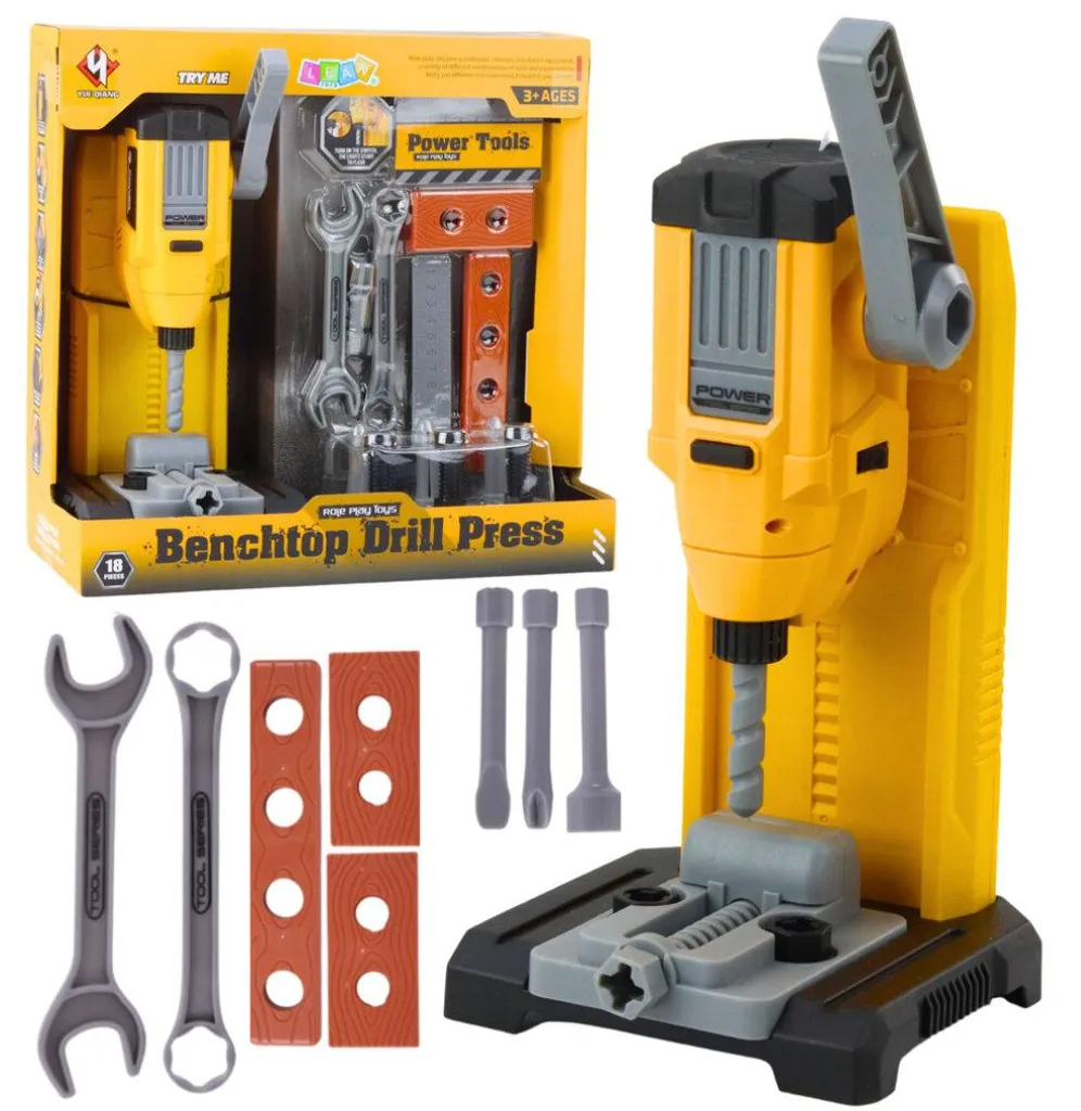 Set de bricolage 18 pièces pour entretien maison et montage de meubles