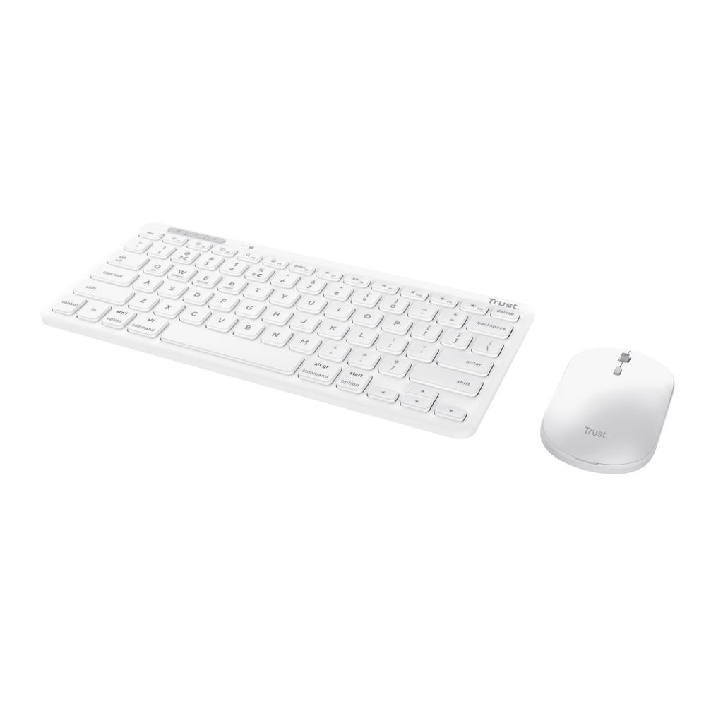 TRUST Lyra Draadloos Multi-Device Wireless Keyboard & Mouse Zwart