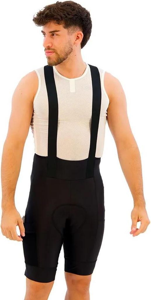 Rapha Brevet Element Trägerhose Schwarz L Herren Schwarz L