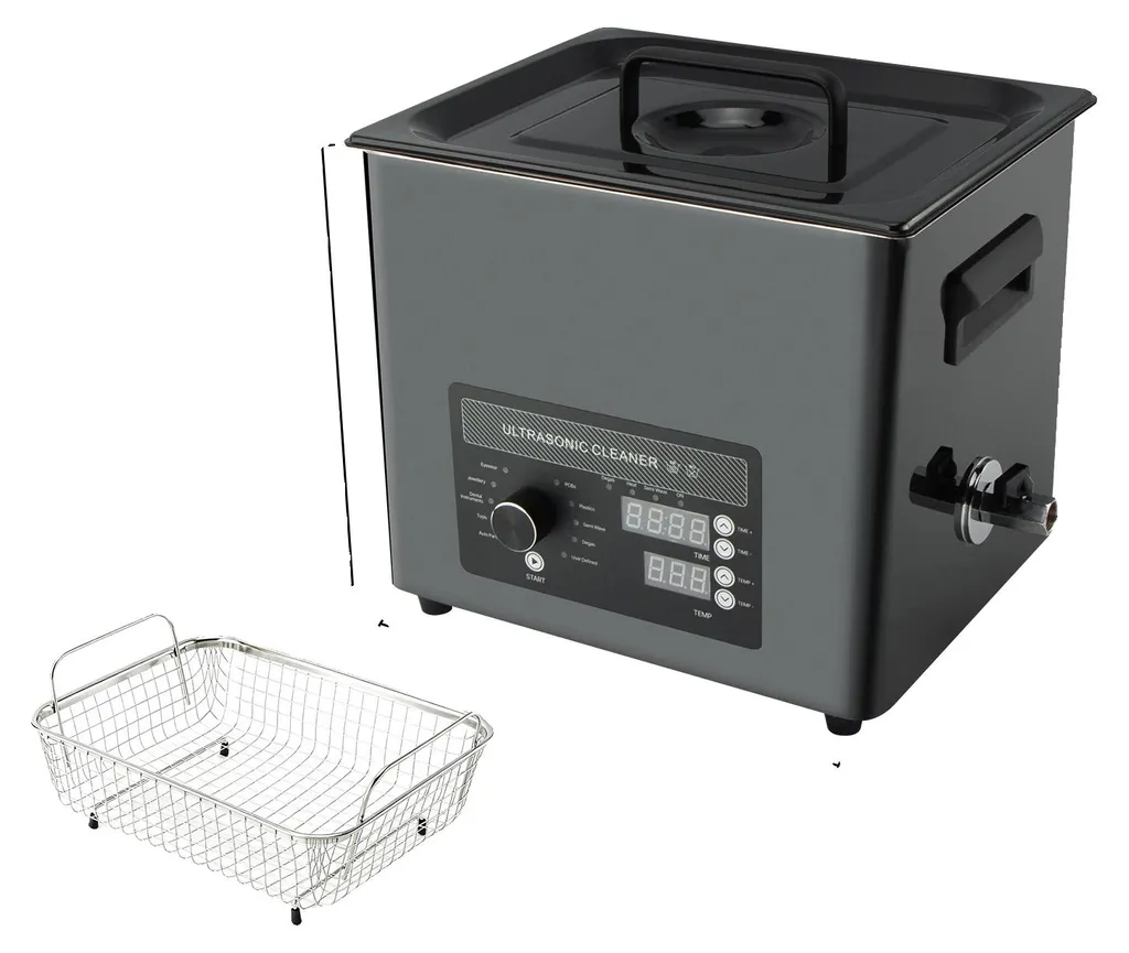 Nettoyeur à ultrasons 10L idéal pour carburateurs et pièces mécaniques