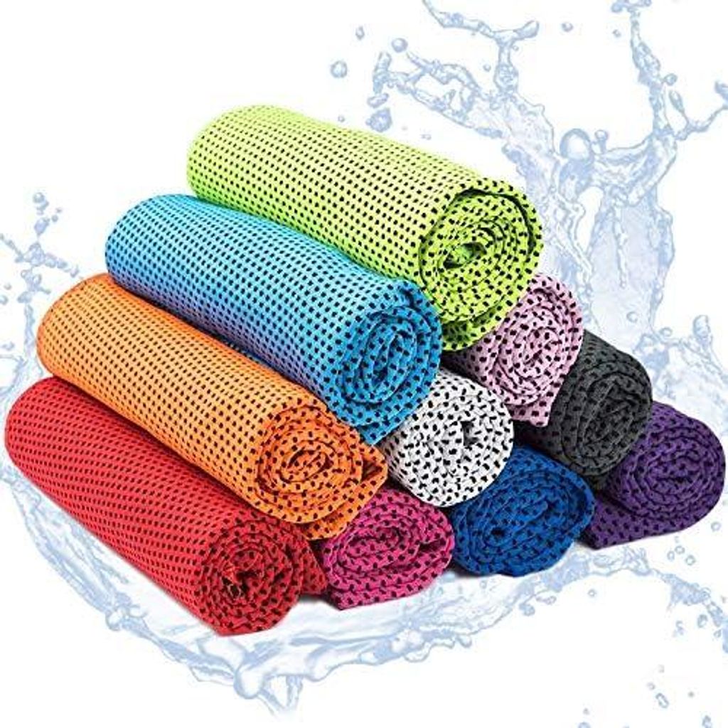 Yisscen 10 Stück Kühlendes Handtuch, Cooling Produktbild 