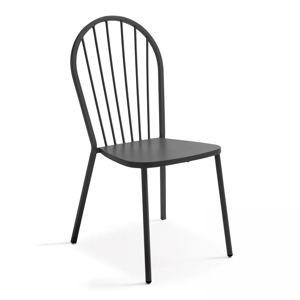 Sedia Oviala Honfleur Antracite: Salvaspazio Design per Balcone