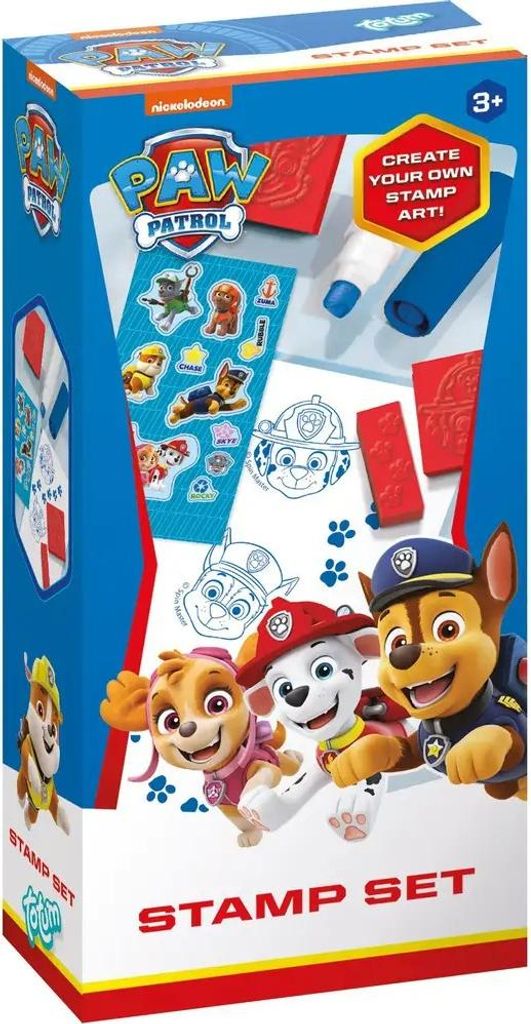 Totum PAW PATROL Stempelset für Kinder Produktbild 