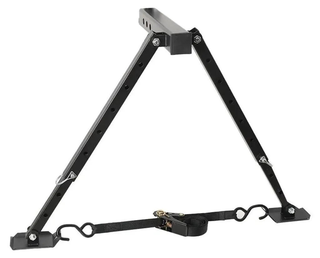 Stabilisateur de caravane à sellette et support d'attelage robuste