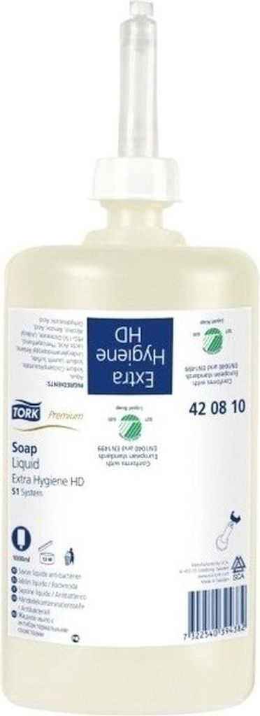 Tork 420810, Skóra, Mydło w płynie, Przeciwbakteryjny, Zdjęcie produktu 
