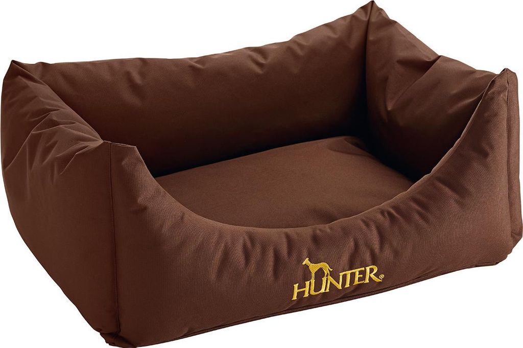 Hundebett / Hundesofa Hunter Gent antibakteriell Gr. M 80x60cm braun